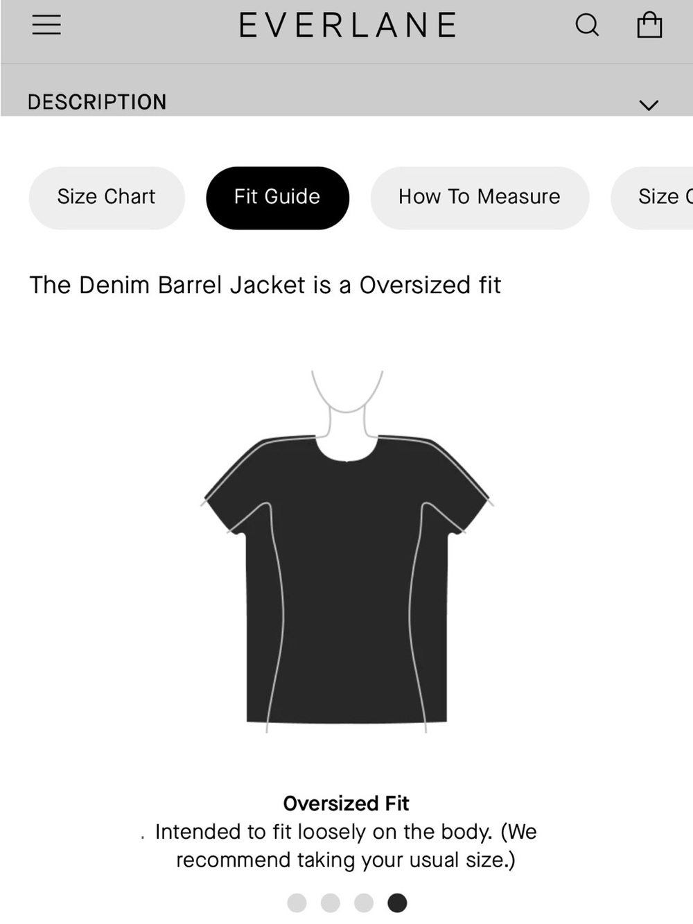 Everlane - Denim Barrel Jacket - Brown Women's - Size Small - Picture 6 of 6